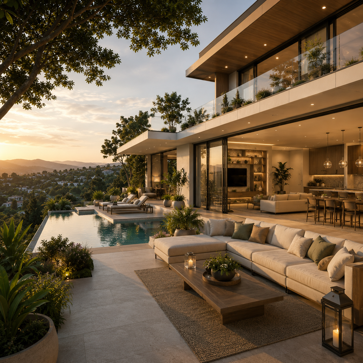 KW Ghaziabad signature poolside living with open-plan interiors